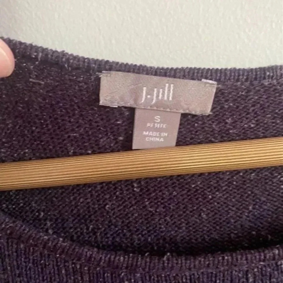 J. Jill Silk Blend Knit Sweater Dress - Picture 8 of 14